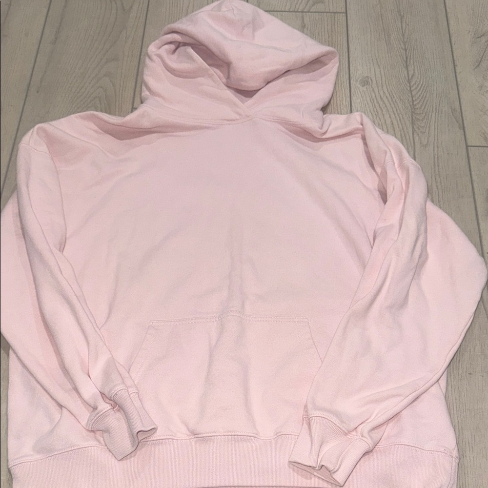 Hollister Light Pink Hooded Sweatshirt